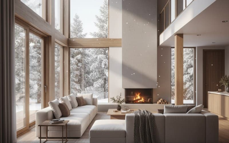 リビング吹き抜けが寒い?高気密高断熱で快適を実現する徹底対策ガイド